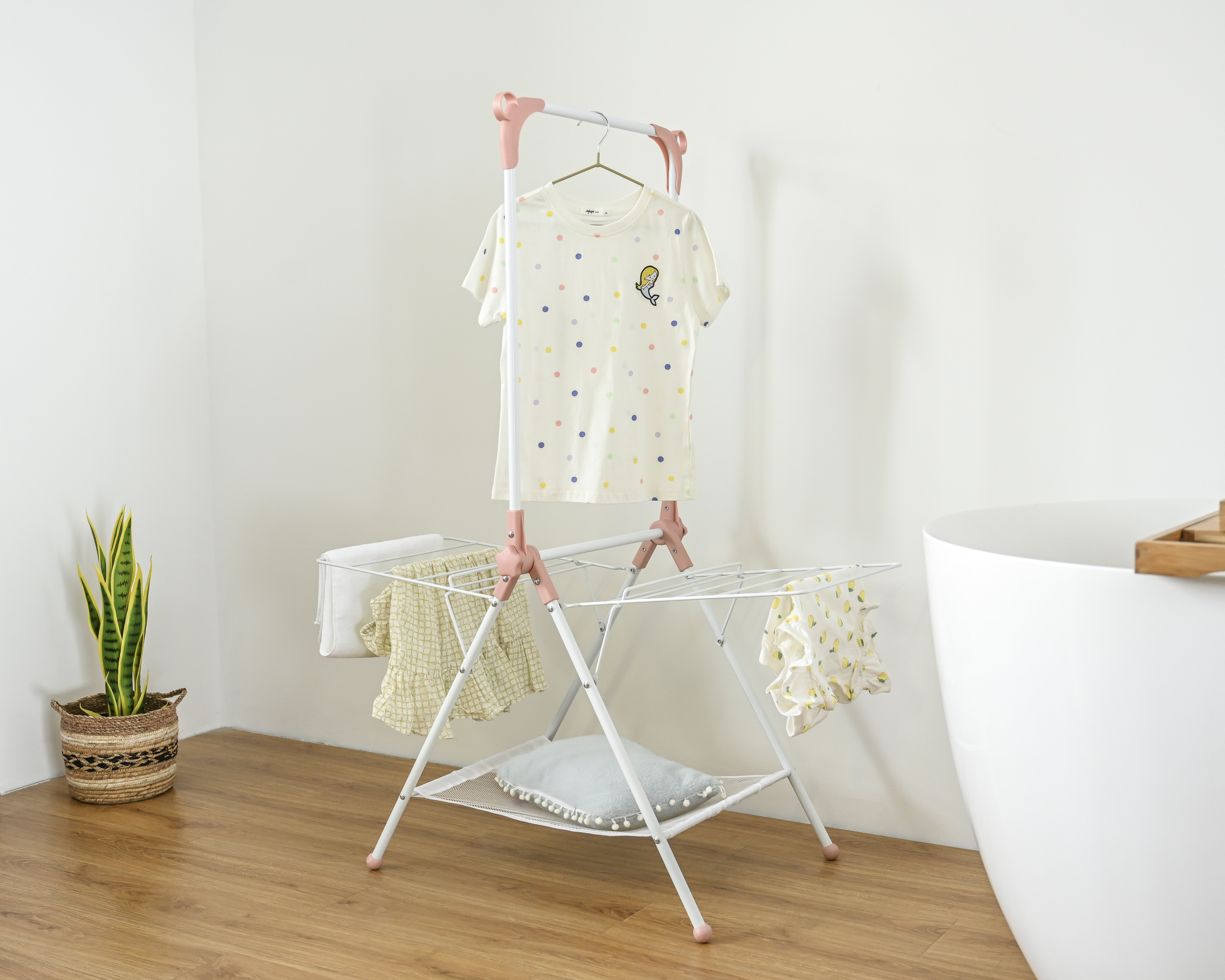 EISHO 3-Tier Foldable Clothes Drying Rack: Enjoy Drying Convenience