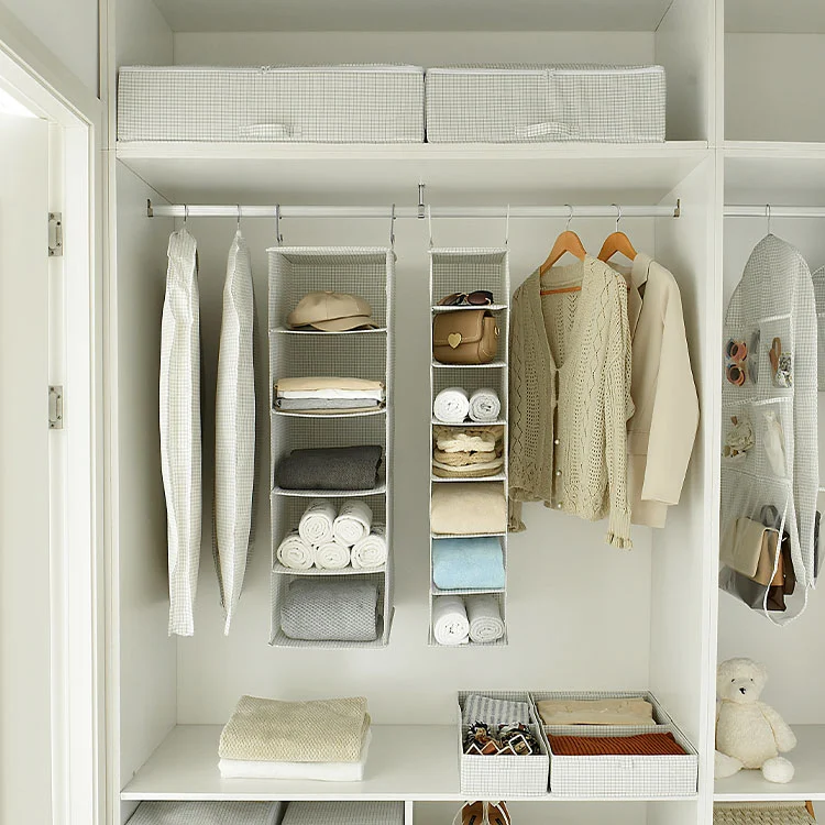 5 shelf closet organizer