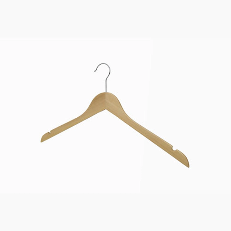 thin wooden coat hangers