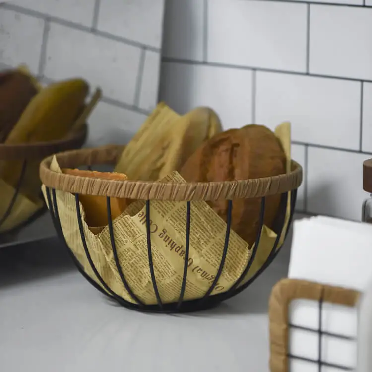 fruit basket metal