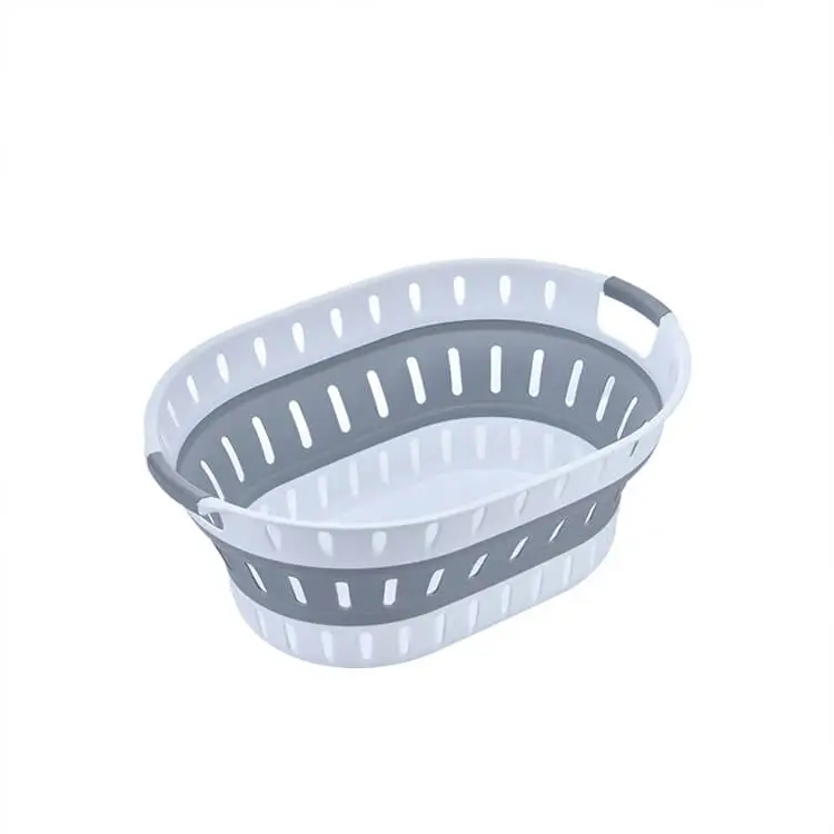 laundry basket plastic collapsible