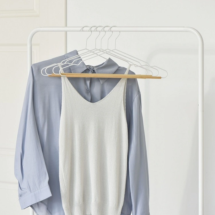 20% off Wholesale Iron and Wood Trouser Hanger for Stylish and Efficient Closet Organization