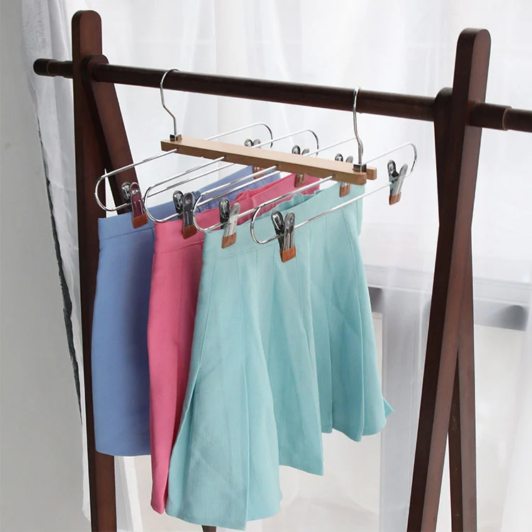 Four-Layer Pants Clip Hanger - Multi-Functional Skirt Hangers