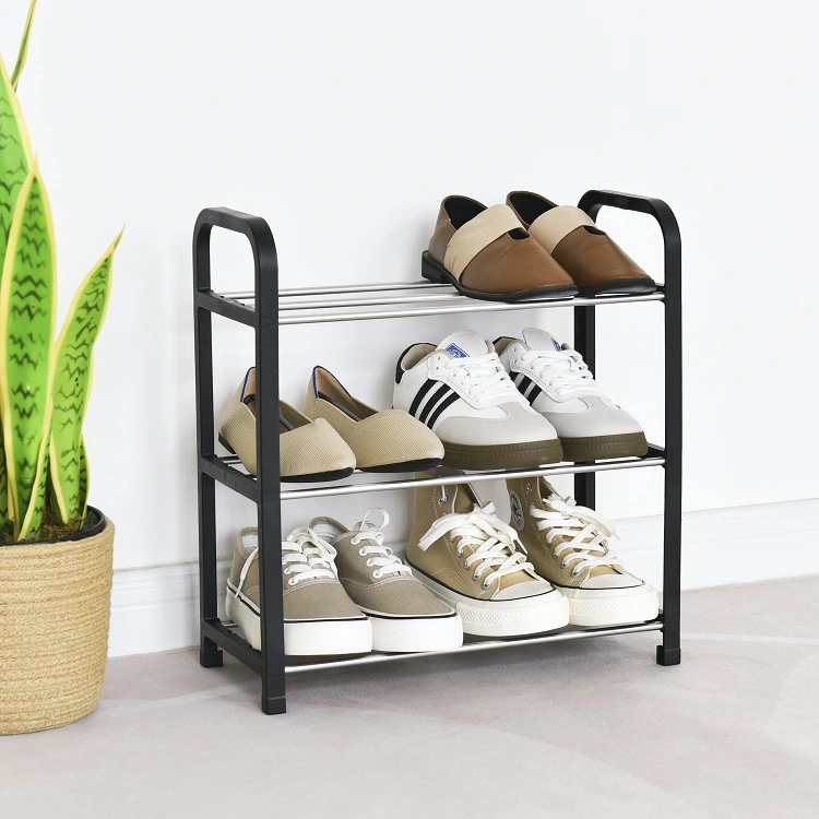 3-Tier Shoe Rack Shoe Storage for Entrance Living Room Hallway