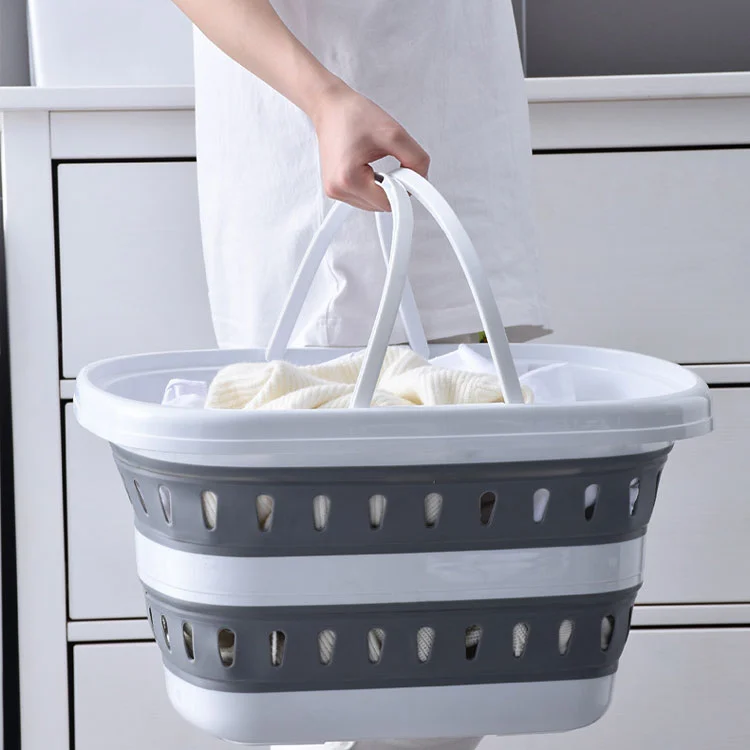 Collapsible Laundry Basket Clothing Portable Storage Basket