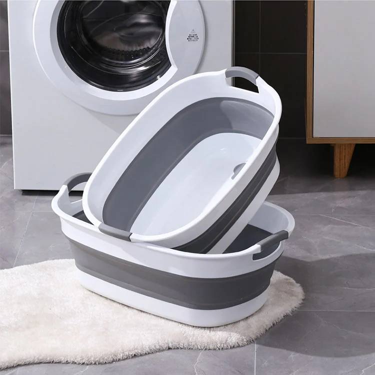 Multifunctional Foldable Laundry Basket and Pet Bathtub
