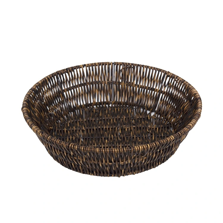 Large Round PP Handmade Woven Basket