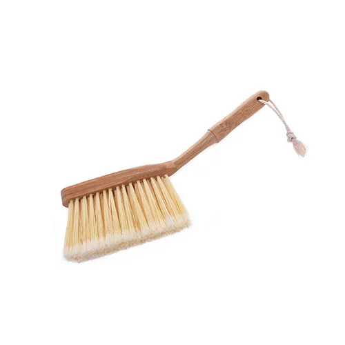 Bamboo Handle Brush - Eco-friendly Dust Remover for Clothes and Furniture