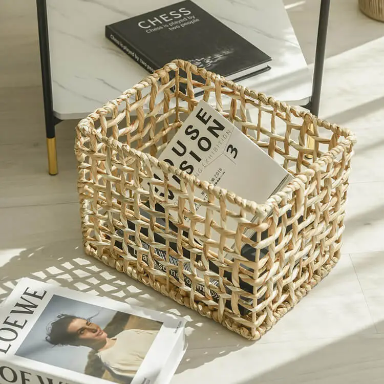 Handwoven Wicker Storage Baskets for Organizing